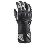 Manusi femei Racing vara piele Ixon model Thund LS culoare: negru/alb - degete tactile