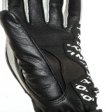Manusi femei Racing vara piele Ixon model Thund LS culoare: negru/alb - degete tactile