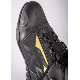 Ghete moto Roadster femei All season Ixon model Ranker WP LS culoare: negru/gold (auriu) (100% waterproof)