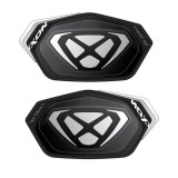 Set slidere genunchi Ixon model Knee Slider Race 2.0 – culoare: negru/alb