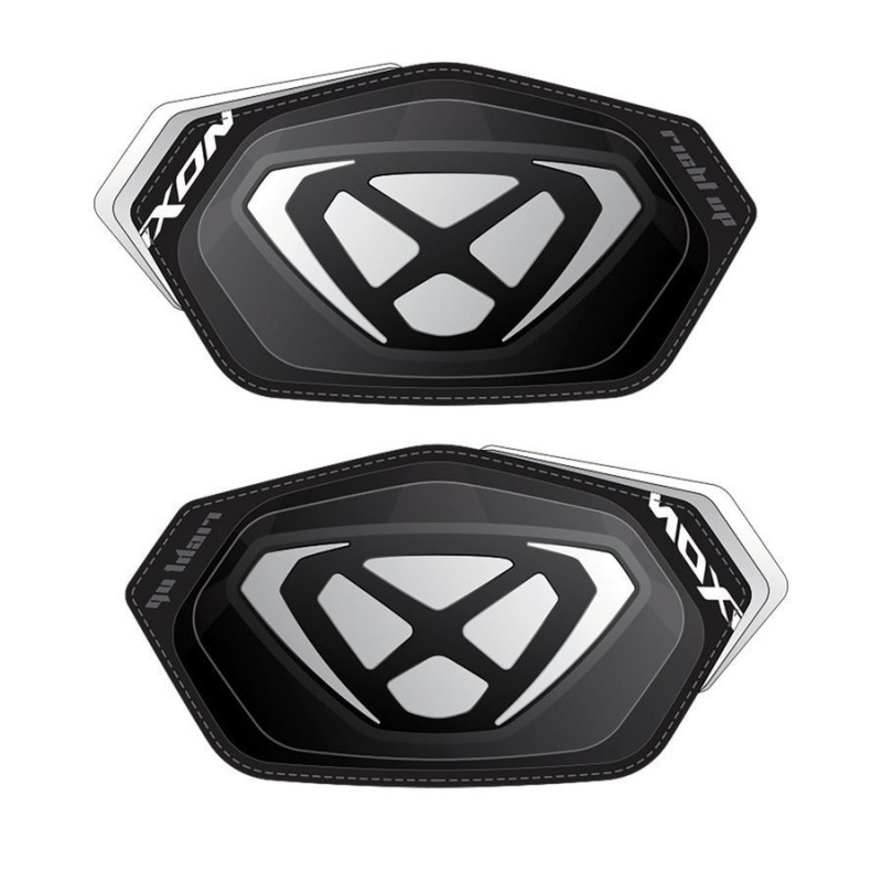 Set slidere genunchi Ixon model Knee Slider Race 2.0 – culoare: negru/alb