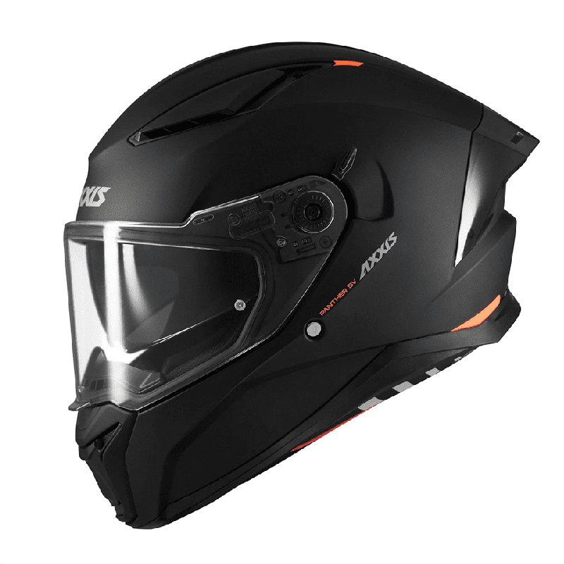 Casca integrala Axxis Panther SV A1 negru lucios (ochelari soare integrati) - tip viziera: MT-V-31 - DKS429