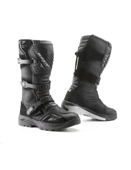 Ghete (cizme) moto Adventure (Touring) Unisex Seventy model SD-BA4 culoare: negru