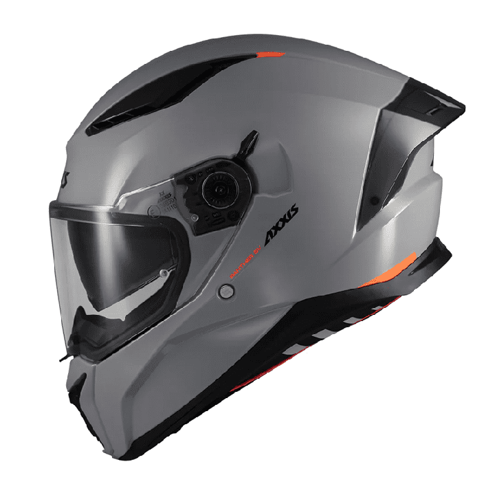 Casca integrala Axxis Panther SV A12 gri lucios (ochelari soare integrati) - tip viziera: MT-V-31 - DKS429