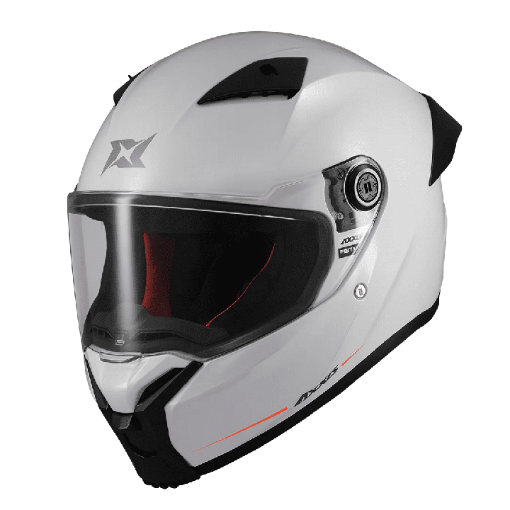 Casca integrala Axxis Fenix A0 alb lucios - tip viziera: MT-V-31B - DKS429