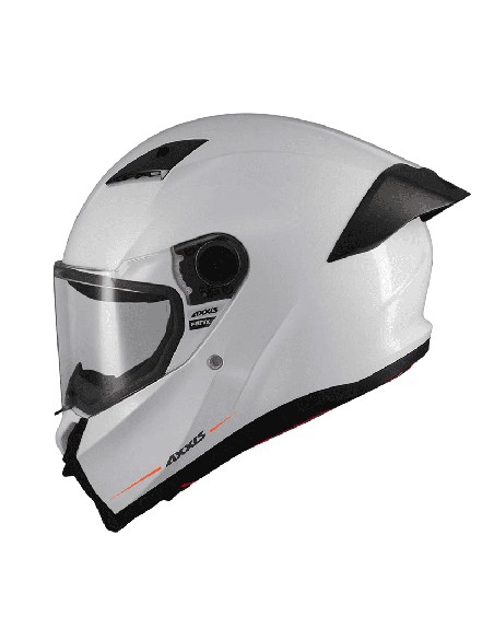 Casca integrala Axxis Fenix A0 alb lucios - tip viziera: MT-V-31B - DKS429