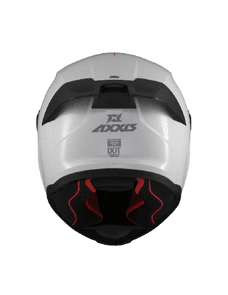 Casca integrala Axxis Fenix A0 alb lucios - tip viziera: MT-V-31B - DKS429