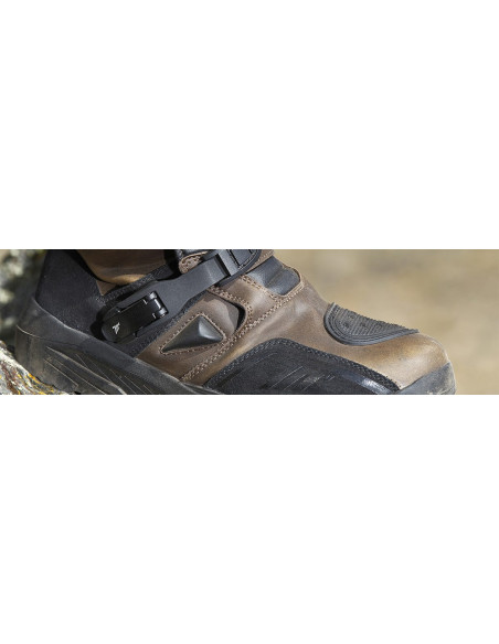 Ghete (cizme) moto Adventure (Touring) Unisex Seventy model SD-BA4 culoare: negru