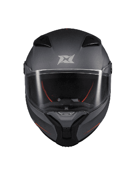 Casca integrala Axxis Fenix A12 gri mat - tip viziera: MT-V-31B - DKS429