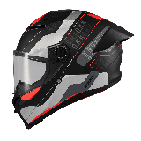 Casca integrala Axxis Fenix Ork B5 rosu mat - tip viziera: MT-V-31B - DKS429