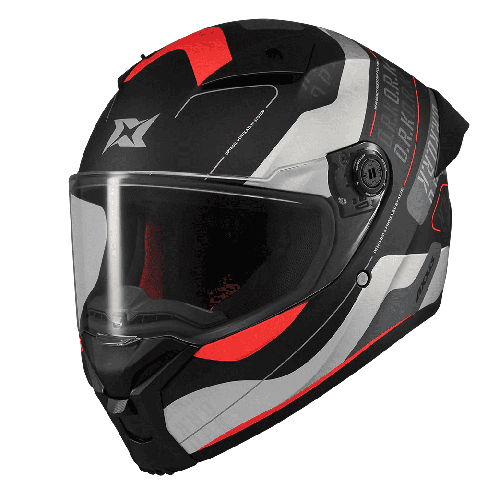 Casca integrala Axxis Fenix Ork B5 rosu mat - tip viziera: MT-V-31B - DKS429 2