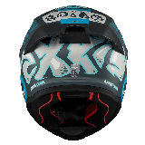 Casca integrala Axxis Fenix Angry Face C7 albastru mat - tip viziera: MT-V-31B - DKS429