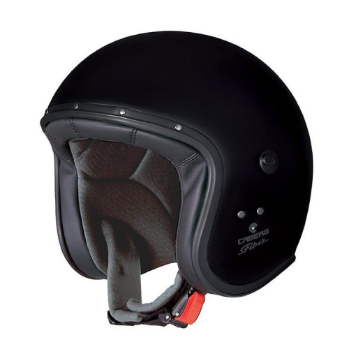 Casca open face (jet) Caberg model Freeride X 17 negru mat (fibra de sticla) 2
