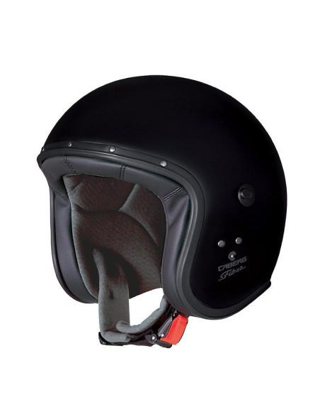 Casca open face (jet) Caberg model Freeride X 17 negru mat (fibra de sticla)