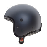 Casca open face (jet) Caberg model Freeride X 91 gun metal (titanium) mat (fibra de sticla)