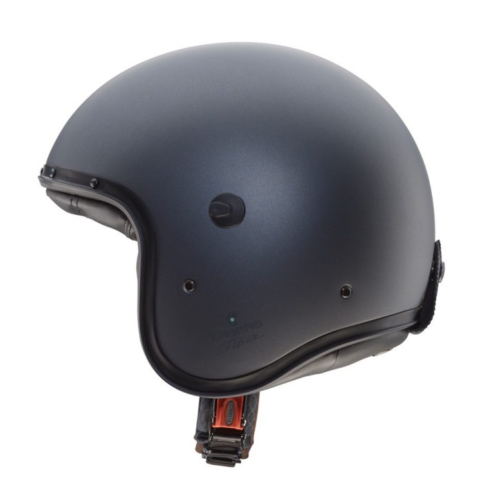 Casca open face (jet) Caberg model Freeride X 91 gun metal (titanium) mat (fibra de sticla)