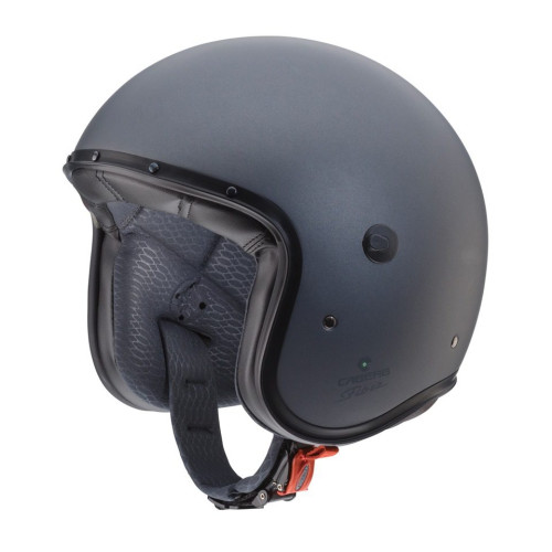 Casca open face (jet) Caberg model Freeride X 91 gun metal (titanium) mat (fibra de sticla) 2