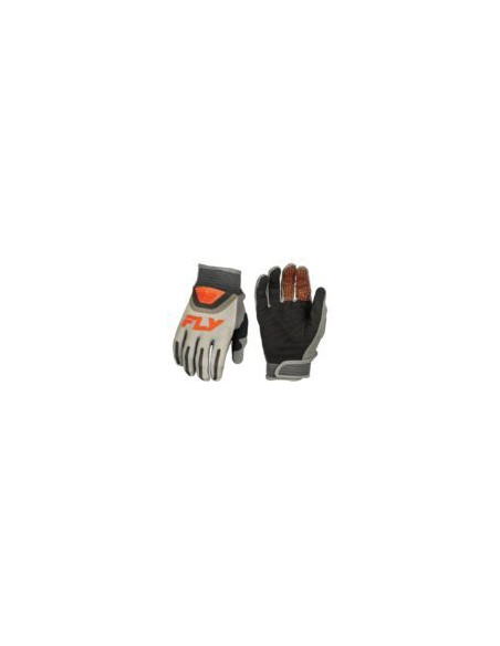 Manusi moto unisex cross-enduro Fly Racing model F-16 culoare: gri/portocaliu