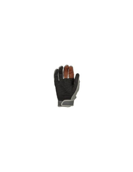 Manusi moto unisex cross-enduro Fly Racing model F-16 culoare: gri/portocaliu
