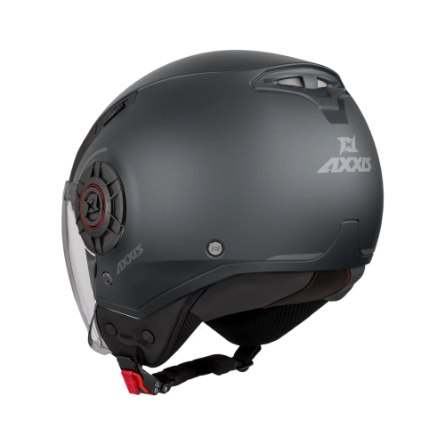Casca Axxis model Metro S V2 A2 titanium mat (open face) - omologare noua ECE 22.06 - tip viziera: MT-V-26B 2