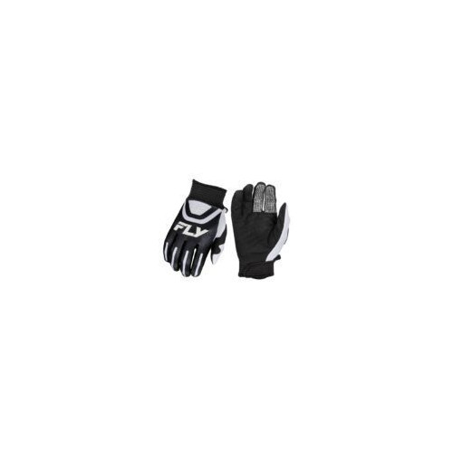 Manusi moto copii cross-enduro Fly Racing model F-16 culoare: negru/alb 2