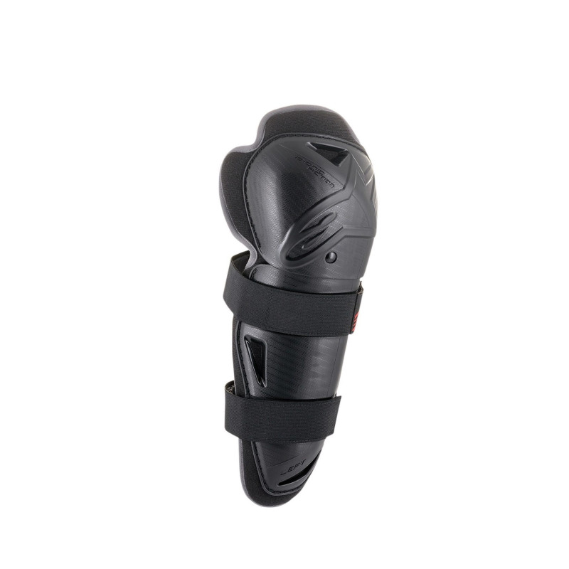 Set protectii genunchi copii Alpine Star model MX Youth Bionic Action culoare: negru/rosu - marime universala