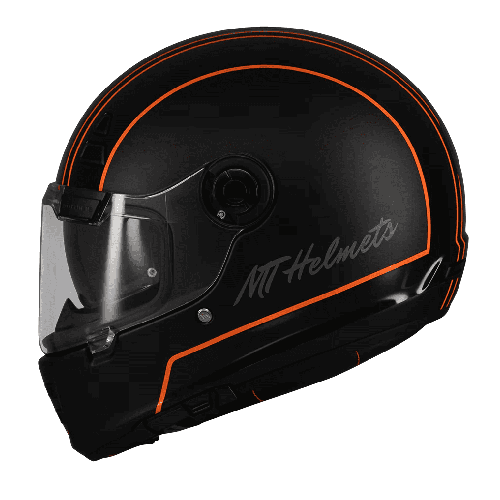 Casca integrala MT Jarama SV Wild B1 negru mat - model Retro - Cafe Racer (ochelari soare integrati) - tip viziera: MT-V-32 2