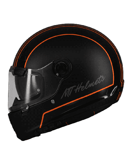 Casca integrala MT Jarama SV Wild B1 negru mat - model Retro - Cafe Racer (ochelari soare integrati) - tip viziera: MT-V-32