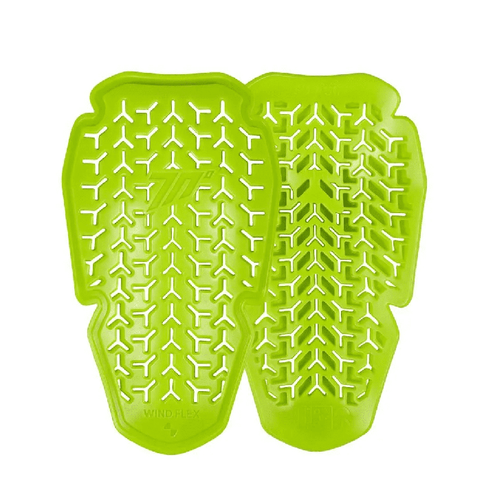 Set protectii coate/genunchi femei omologate Seventy model SD-A31 Windflex Small (Level 2) – culoare: verde fluor