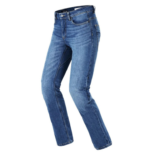 Blugi (jeans) moto barbati Seventy model SD-PJ18 Torino tip Regular fit culoare: albastru