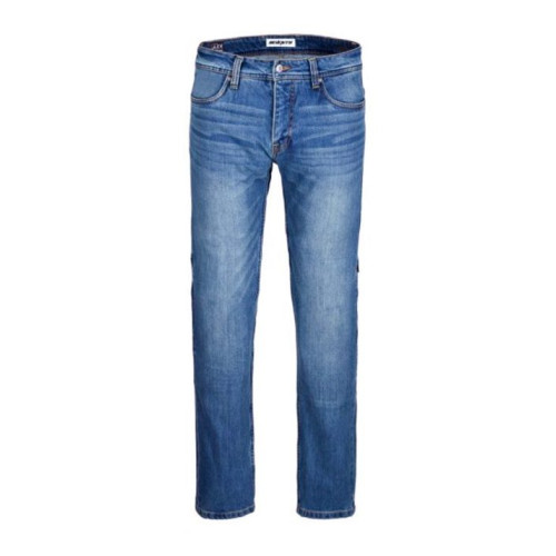 Blugi (jeans) moto barbati Seventy model SD-PJ18 Torino tip Regular fit culoare: albastru 2