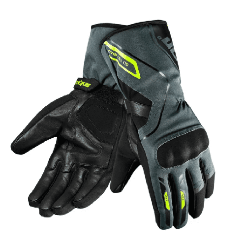 Manusi barbati Touring/Adventure iarna Seventy model SD-T57 Giao-culoare:negru/gri/galben fluor