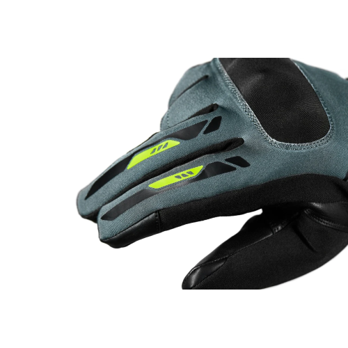 Manusi barbati Touring/Adventure iarna Seventy model SD-T57 Giao-culoare:negru/gri/galben fluor 2