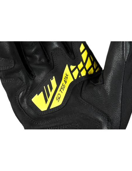 Manusi barbati Touring/Adventure iarna Seventy model:SD-T55 Atak - culoare: negru/galben
