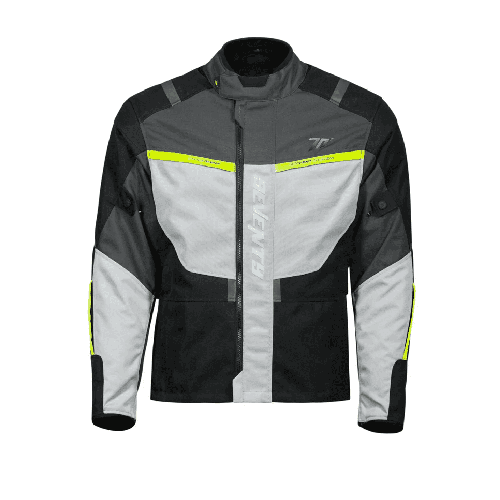Geaca (jacheta) barbati Touring/Adventure Seventy iarna model SD-JT83 Tonale culoare: negru/gri/galben fluor 2