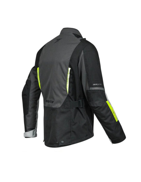 Geaca (jacheta) barbati Touring/Adventure Seventy iarna model SD-JT83 Tonale culoare: negru/gri/galben fluor
