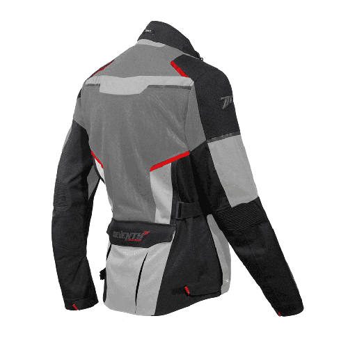 Geaca (jacheta) motociclete barbati Touring Seventy vara model SD-JT70 Atacama culoare: negru/gri/rosu 2