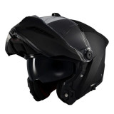 Casca modulabila (flip-up) Axxis GhostFighter SV A1 negru mat (ochelari soare integrati) Pinlock ready – tip viziera: MT-V-36