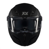Casca modulabila (flip-up) Axxis GhostFighter SV A1 negru mat (ochelari soare integrati) Pinlock ready – tip viziera: MT-V-36