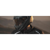 Casca modulabila (flip-up) Axxis GhostFighter SV A1 negru mat (ochelari soare integrati) Pinlock ready – tip viziera: MT-V-36