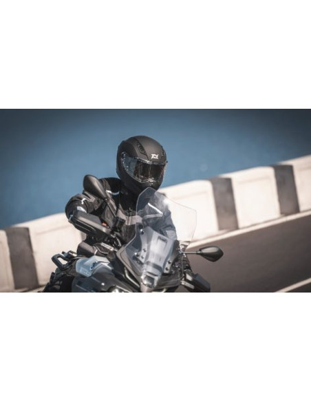 Casca modulabila (flip-up) Axxis GhostFighter SV A1 negru mat (ochelari soare integrati) Pinlock ready – tip viziera: MT-V-36