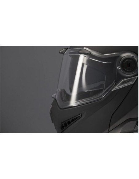Casca modulabila (flip-up) Axxis GhostFighter SV A1 negru mat (ochelari soare integrati) Pinlock ready – tip viziera: MT-V-36