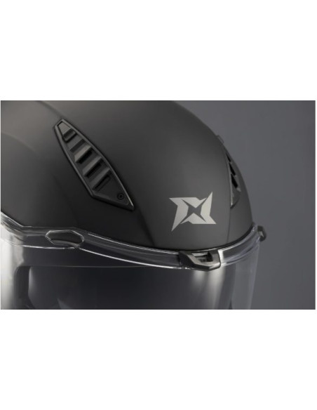 Casca modulabila (flip-up) Axxis GhostFighter SV A1 negru mat (ochelari soare integrati) Pinlock ready – tip viziera: MT-V-36