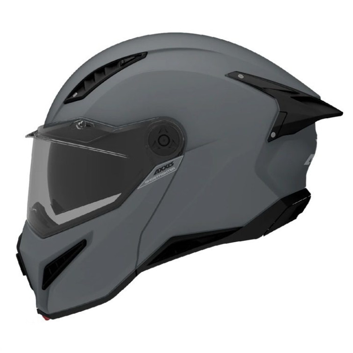 Casca modulabila (flip-up) Axxis GhostFighter SV A12 titanium mat (ochelari soare integrati) Pinlock Ready – tip viziera: MT-V-3