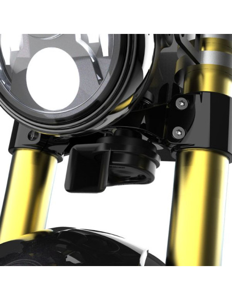 Claxon universal Oxford - ATV-uri - motociclete - scutere 12V - volum: 105dB (culoare: negru)