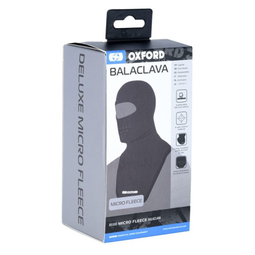 Cagula Oxford Deluxe Microfleece (marime universala) - culoare: negru 2