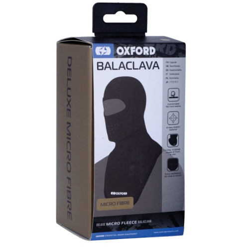 Cagula Oxford Deluxe Microfibra (marime universala) - culoare: negru 2