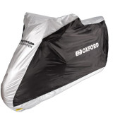 Husa scutere exterior Oxford Aquatex (gri-negru) - marime: S - waterproof