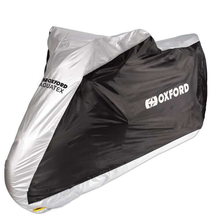 Husa scutere exterior Oxford Aquatex (gri-negru) - marime: S - waterproof
