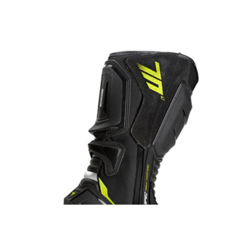 Ghete (cizme) moto Racing Unisex Seventy model SD-BR1 culoare: negru/galben fluor 2